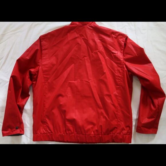 Members Only by Europe Craft Red Zip Front Jacket - Picture 4 of 7